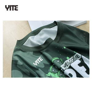 Jersey bisbol pria dan wanita buatan khusus kaus latihan tim desain mode pakaian olahraga sejuk - Product Image 6