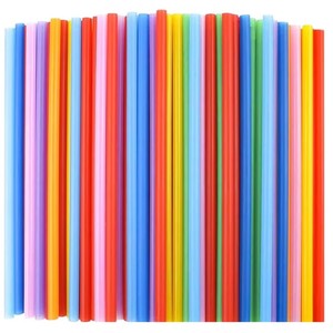Custom Size PLA 10mm Straws Food Grade Eco-friendly Disposable Plastic Straw for Juice - Product Image 3