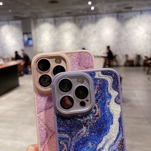 Ốp Điện Thoại Kim Cương TPU Kim Cương Giả Kim Cương Nhân Tạo Lấp Lánh Sang Trọng Thiết Kế Cho iPhone 14 Pro Max Ốp Điện Thoại Cho Nữ - Product Image 4