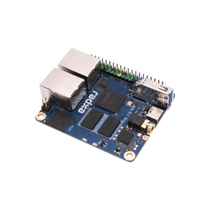 Scheda di Sviluppo Renesas Radxa ROCK <span class=keywords><strong>Pi</strong></span> <span class=keywords><strong>E</strong></span> DB_RockPIE_001 con CPU Quad Core RK3328, Scheda Singola WiFi4/5, Alimentazione 5V DC, Pacchetto BGA - Product Image 3