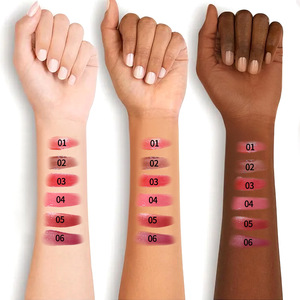 ลิปกลอสเนื้อครีมกันน้ำ ติดทนนาน ไม่เหนียวเหนอะหนะ สีสวยสดใส ไม่เลอะขอบแก้ว ขนาด 4 กรัม - Product Image 4