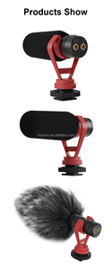 Mamen G3 vidéomic Pro-Kit de Microphone de fusil de chasse et de pare-brise en fourrure Micro-Microphone de fusil de chasse directionnel pour DSLR - Product Image 5