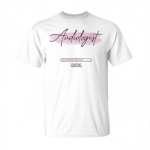 T-shirt promotionnel pour femme, future étudiante en audiologie, pour la remise des diplômes - Product Image 3