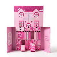 Vente en gros de calendriers de l'avent personnalisables sur le thème de Noël, boîtes cadeaux pour bijoux, cosmétiques, bougies parfumées, emballages