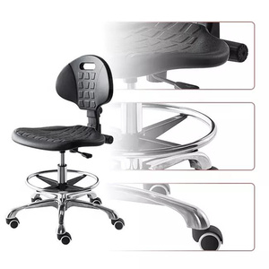 स्कूल विज्ञान प्रयोगशाला फर्नीचर प्रयोगशाला ने पु चमड़े की परिक्रमा करते हुए कार्यालय की कुर्सी - Product Image 4