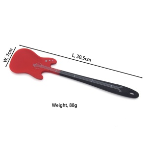 Outils de cuisson créatifs <span class=keywords><strong>Grattoir</strong></span> à crème en silicone en forme de <span class=keywords><strong>guitare</strong></span> Pelle à mélanger Pelle de cuisine - Product Image 6
