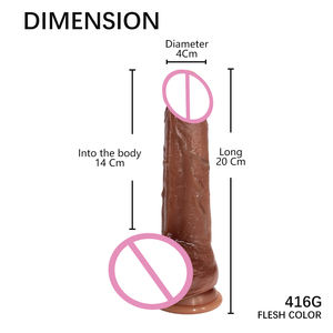 Flüssiges Silikon Realistischer vibrierender <span class=keywords><strong>Penis</strong></span> Ultra weicher künstlicher <span class=keywords><strong>Penis</strong></span> Weibliches Masturbation spielzeug Adult Sex Toy - Product Image 4