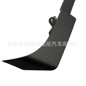 รถจี๊ปหลังสปอยเลอร์180x15x25มม. สีดำ ABS ducktail สำหรับ Wrangler JK JL กันชน - Product Image 2