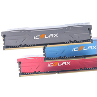 ICOOLAX Factory Gaming PC Memoria Rgb avec dissipateur thermique pour bureau Rams Ddr4 8gb 16gb 32gb 2400mzh 2600mhz 3200mhz Mémoire Longdimm