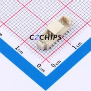 ZX-MX1.25-8PLT Wire-to-Board Pin Header SMD,P=1.25mm Connector 1x8P 1.25mm Vertical Mount PicoBlade (MX 1.25) - Product Image 1