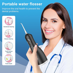 Appareil de nettoyage buccal électrique portable sans fil, étanche, à 4 modes, irrigateur dentaire pour le soin des dents - Product Image 5