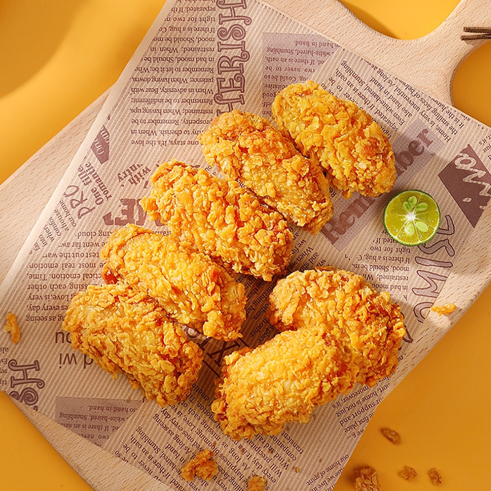 Extra Spicy Fried Chicken Marinade Powder Made by Blending Commercial Barbecue Seasoning Powder with Dry Spices