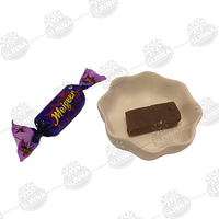 Vente chaude Populaire Russe Violet Saveur Douce Chocolat Bonbons Croustillants Marque Privée Personnalisée Barres de Chocolat aux Noix et Arachides