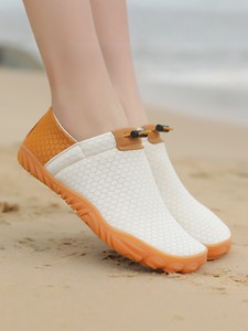 Zapatos Casuales de Playa de Talla Grande con Corte de Una Sola Pieza, Nuevos, de Malla Transpirable, con Suela Suave y Cierre Deslizante para Actividades de Verano al Aire Libre - Product Image 4