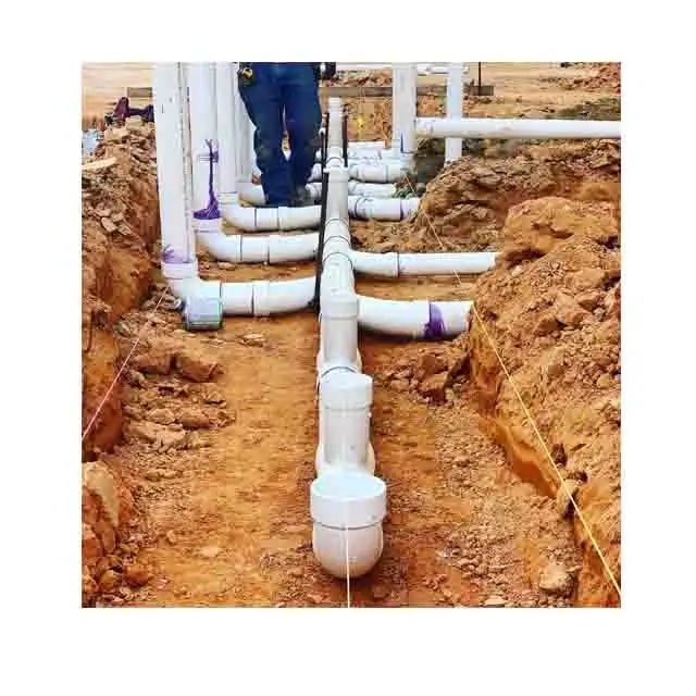 Dwv PVC drenaj atık ve havalandırma boru sıhhi boru sistemleri