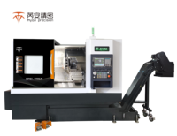Machine de tournage et de fraisage CNC à haute précision avec contrôleur Syntec HMS-750LM, lit étendu, longueur de tournage 935 mm