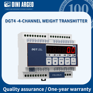 Dini argeo DGT4น้ำหนัก4ช่องความแม่นยำสูง (0.1% ~ 0.5% FS) พร้อมเอาต์พุตอะนาล็อกวัสดุ ABS และ RS485 - Product Image 2