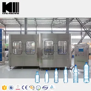 Línea de producción de proyecto llave en mano de La A LA Z, máquina de producción de llenado de plantas de fábrica de agua potable mineral pura