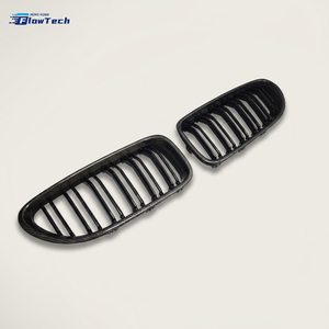 Grille principale en fibre de carbone légère pour BMW 650 650i Alpina B6 F06 F12 F13 N63 4.0L V8 avec ajustement OEM finition brillante - Product Image 5