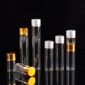 Flacon pharmaceutique en verre borosilicaté transparent de 5/8/10/15/18/20/25 ml, tube rond pour sirop et homéopathie, flacon de médicament de 30 ml avec couvercle en plastique - Product Image 4