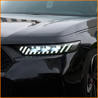 Pour Honda Accord Inspire 2023-2026 : Ensemble de phares avant à LED triple lentille style RS avec projecteur dynamique et mise à niveau des feux avant