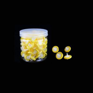 Filtres de laboratoire non stériles HBY, 100 unités, membrane PES, diamètre 13 mm, taille de pores 0,22 µm, filtration (jaune) Chine - Product Image 2