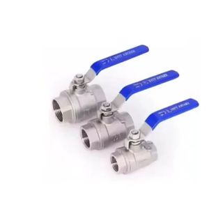 Ss 304 316 3PC 2way bóng van <span class=keywords><strong>3</strong></span>/8 inch nước van vệ sinh đầy đủ cổng bóng van - Product Image 1