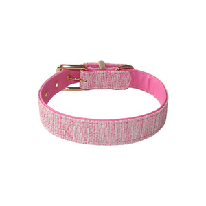 Nuevo <span class=keywords><strong>Collar</strong></span> de Perro de Cuero PU de Doble Cara Multicolor con Patrón Tejido y Hebilla de Metal AMD18961 - Product Image 5