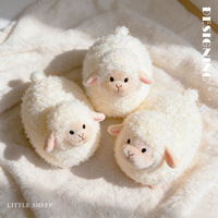 Peluche Mouton Kiki, Coussin Mignon en Forme de Mouton, Poupée pour Enfants, Cadeau d'Anniversaire, Fournitures en Gros, Polyester, 31cm-50cm