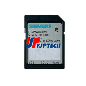 Carte mémoire de haute qualité sd 6AV21818XP000AX0 Carte mémoire SD SIMATIC 2 GB Carte SD, 6AV2181-8XP00-0AX0
