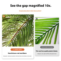 Grand arbre de cocotier artificiel personnalisé, écologique et durable, pour la photographie en studio, les mariages et la vente en gros