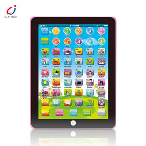 Chengji bébé tablette jouet apprentissage tactile ordinateur début éducatif anglais étude multifonctionnel bébé tablette avec lumière et musique - Product Image 1