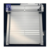 Système de volets roulants spirale électriques anti-ouragan en alliage d'aluminium à haute efficacité et entièrement automatiques