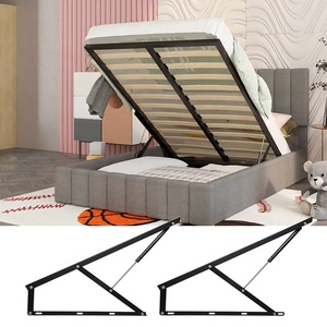 Resorte de Gas Hidráulico RUIBE 80n 100n 120n 900mm para Cierre Suave de Muebles, Pistón para <span class=keywords><strong>Cama</strong></span> Abatible - Product Image 2