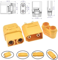 Baterai Drone Semi-Solid-State 22.2V 6S 10C High-Pulse 22Ah dengan Colokan XT90 dan 1500 Siklus