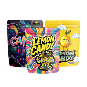 Paquetes Cali resellables impresos personalizados Bolsa de pie a prueba de olores exóticos 8th Herb 3,5g 35 7G 1oz 4x5 3,5 Ziplock Tobacco Mylar Bag
