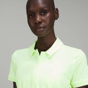 Women's Sexy Tenniscore Half Zip Golf Polo Skirt <b>Athletic</b> Breathable Anti-UV 4-way Stretch Quick Dry Workout Sets - Product Image 4