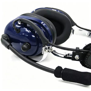 Cuffie per Walkie-Talkie Aeronautico Senza Cancellazione del Rumore Compatibili con Quansheng Baofeng Sennheiser ICOM Prodotte in Cina con Batteria Inferiore a 3 Ore - Product Image 4