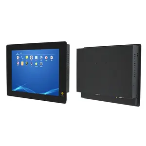 8.4 "pollici Win 7 Win 10 Linux 2 Ethernet PANEL PC per Doppio Display PC Industriale con touch screen capacitivo schermo OEM/ODM