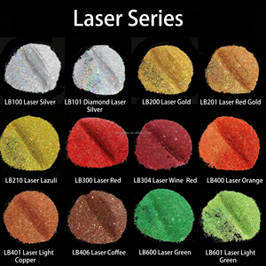 Hot Selling Bulk Cosmetic Glitter Powder Craft Extra Fine PET Solvent Resistant for Resin Tumbler Wall Paint - Product Image 2