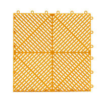 Dalles de sol de garage en PP emboîtables de 18 mm, imperméables, antidérapantes, résistantes à la saleté, avec drainage