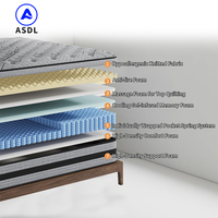 Matelas Orthopédique OEM/ODM sur Mesure en Ligne – Queen/King, Compression Sous Vide, Roulé en Boîte, à Ressorts Ensachés et Mousse à Mémoire de Forme
