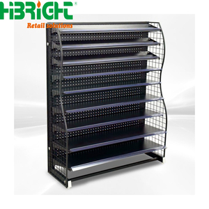 Étagère de supermarché en métal de luxe sur mesure, grande capacité de charge - Product Image 6