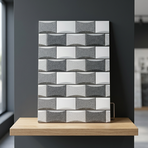 Carreaux muraux en céramique numérique effet pierre sablée 30x60 cm, finition mate, design 3D en relief pour extérieurs de maison - Product Image 5