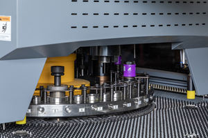 ACCURL yeni Servo güç CNC döner başlıklı zımba presi esnek üretim damgalama delik delme sac çekirdek Motor rulman pompası - Product Image 4