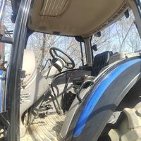 Tracteur à roues Lovol 1204 d'occasion 2024, 120 CV, 4x4, moteur diesel Weichai 4 cylindres, boîte de vitesses PTO 540/1000 tr/min, état d'origine, en bon état de fonctionnement