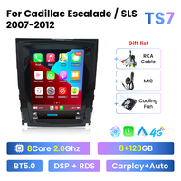 NaviFly Tesla Android système IPS écran tactile système de navigation de voiture pour Cadillac Escalade SLS 2007-2012 support 360 cam