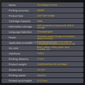 Di alta qualità portatile portatile stampante a getto d'inchiostro 12.7mm pistola attrezzatura per la bottiglia di cartone tubo di Auto grado di stampa su materiale flessibile - Product Image 4
