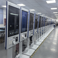 Kiosco de Autoservicio de 27 Pulgadas con Pantalla Táctil para Pedidos en Restaurantes, Máquina POS para Pedidos de Comida, Sistema Android/Windows, Operador de Venta Inteligente