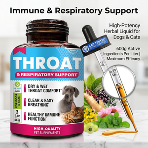 Gotas de soporte pulmonar <span class=keywords><strong>para</strong></span> perros Suplementos de salud respiratoria Mullein Leaf & Echinacea Hierba Pulmones Líquido Suplementos de vitaminas <span class=keywords><strong>para</strong></span> perros - Product Image 2